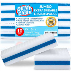 Extra Large Eraser Sponge (20 Pack) - Oh My Clean